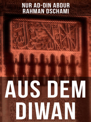 cover image of Aus dem Diwan